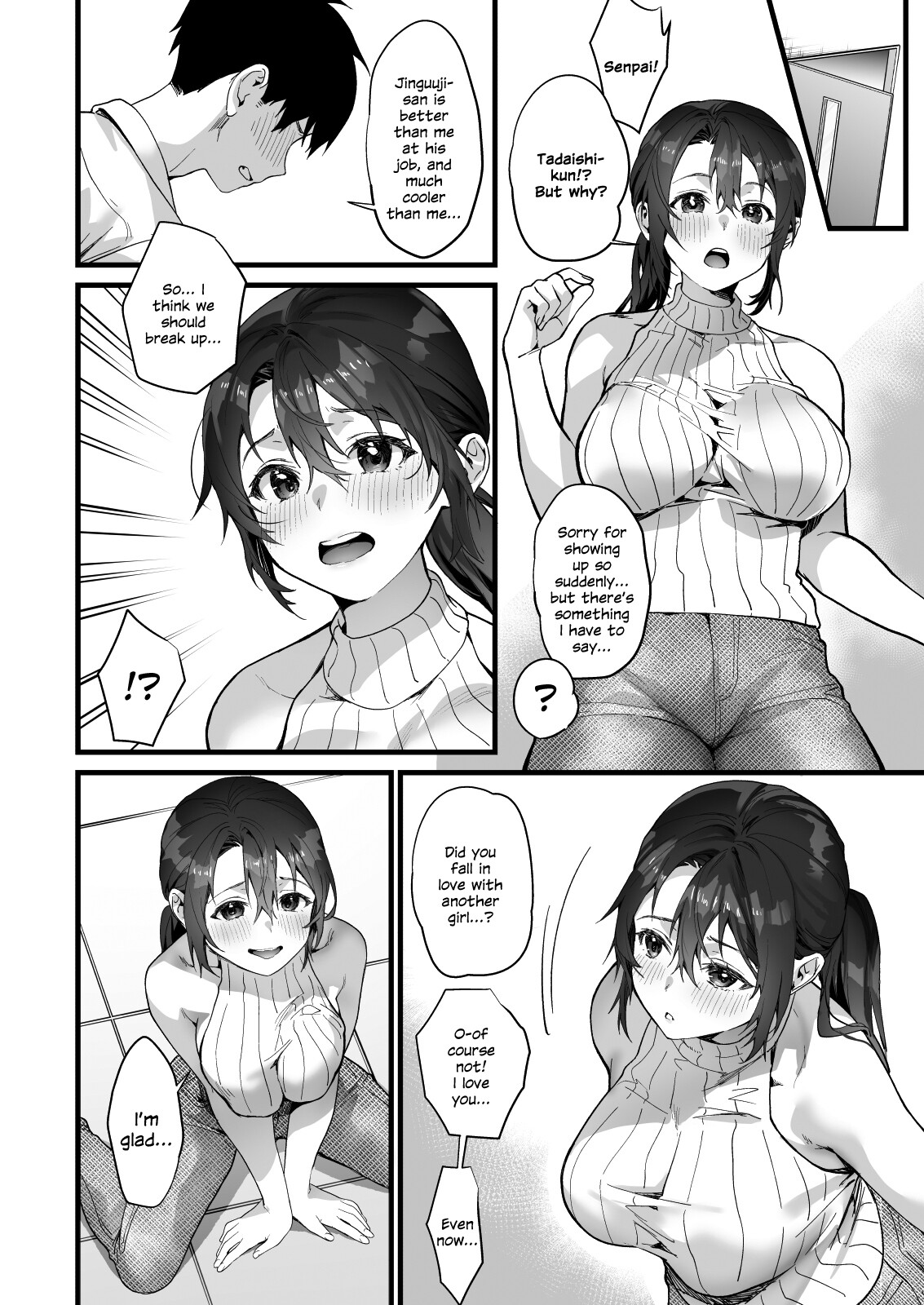 Hentai Manga Comic-All of our employees are fans of this sexy busty senior. She's the only one who enjoys sweet sex with me and falls into female pleasure.-Read-19
